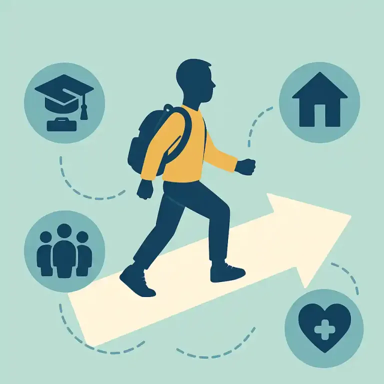 preparing for adulthood, next step, preparing for adulthood outcomes, adulthood work